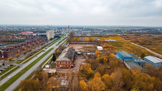 Kauno miesto savivaldybės nuotr./Būsima Aleksoto inovacijų pramonės parko vieta