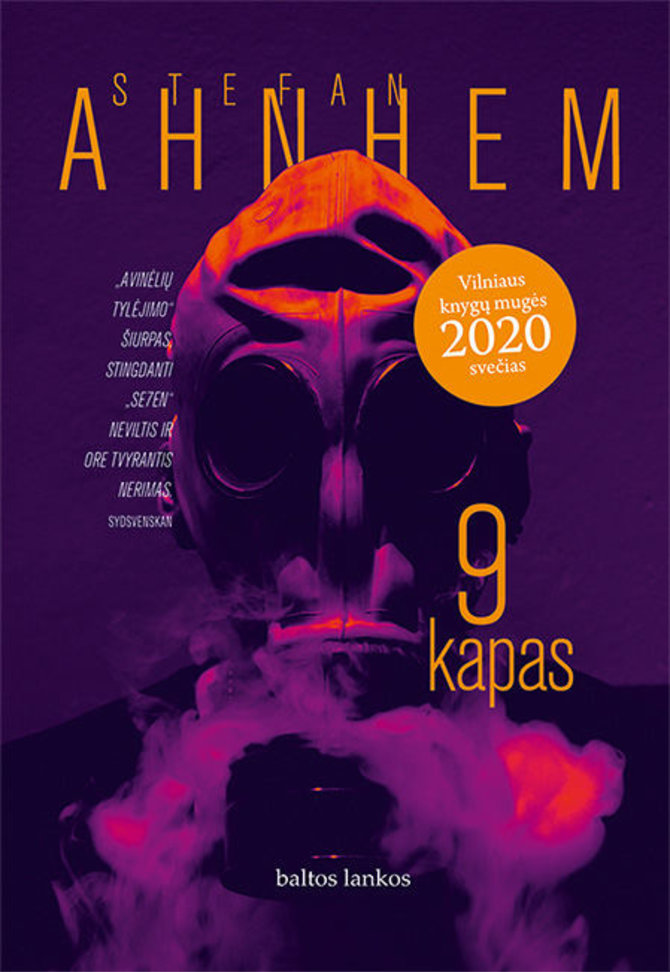 Knygos viršelis/Stefanas Ahnhemas „9 kapas“