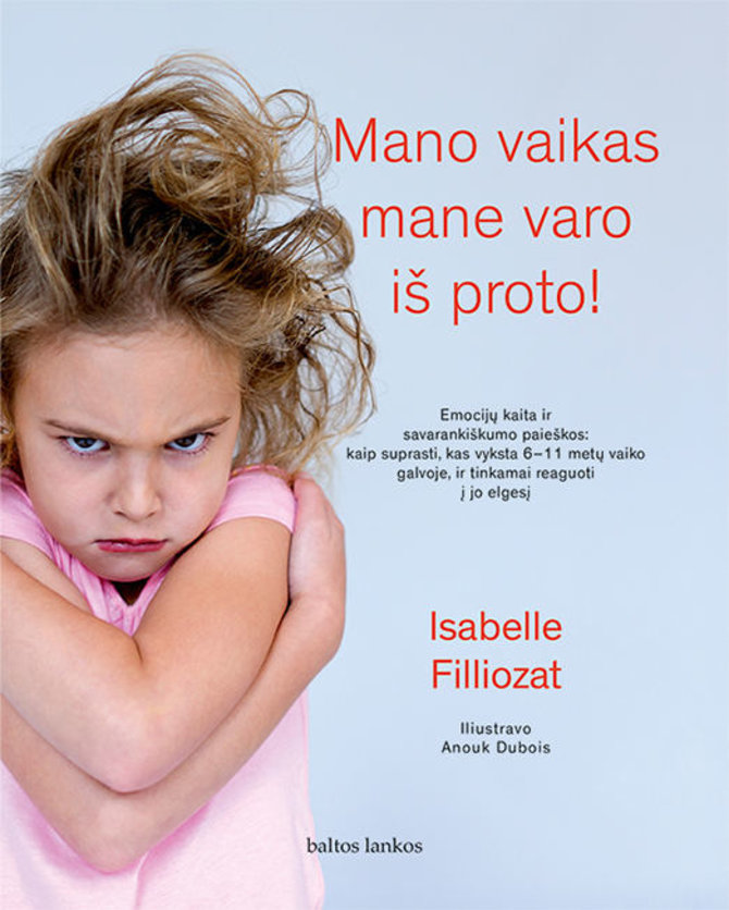 Knygos viršelis/Isabelle Filliozat „Mano vaikas mane varo iš proto!“