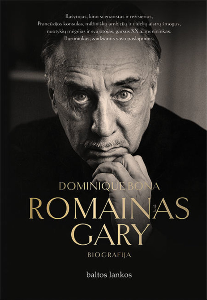 Knygos viršelis/Dominique Bona parengta Romaino Gary biografija