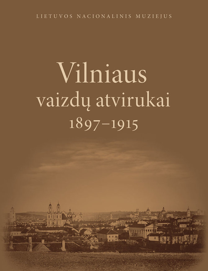 Knygos viršelis/„Vilniaus vaizdų atvirukai“