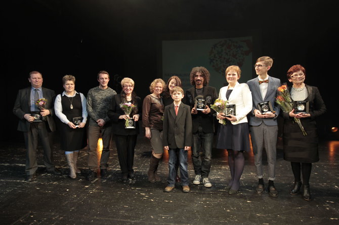 Organizatorių nuotr./Nacionalinių lygybės ir įvairovės apdovanojimų 2013 laureatai