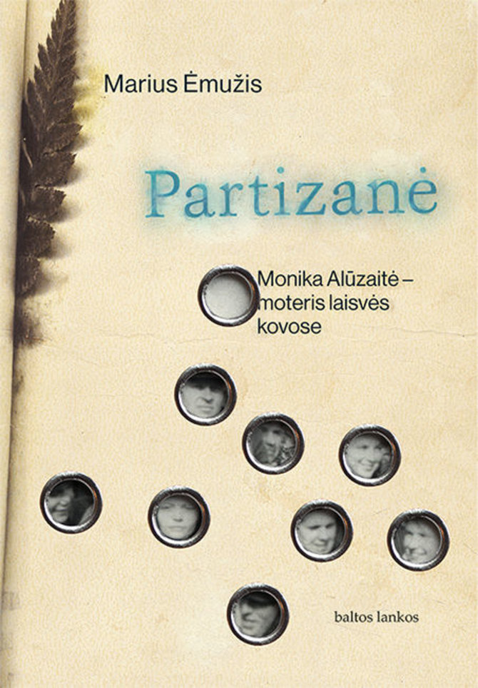 Knygos viršelis/Marius Ėmužis „Partizanė“