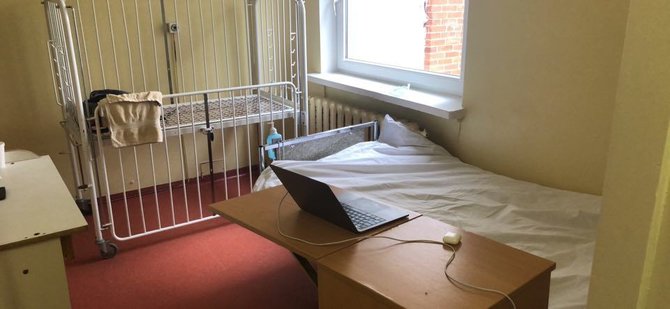 Asmeninio archyvo nuotr./Palata Klaipėdos universitetinėje ligoninėje, į kurią paguldytas vyras dėl koronaviruso
