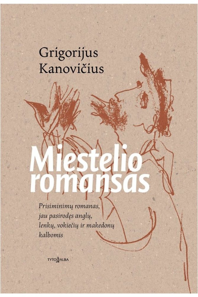 Knygos viršelis/Grigorijus Kanovičius „Miestelio romansas“