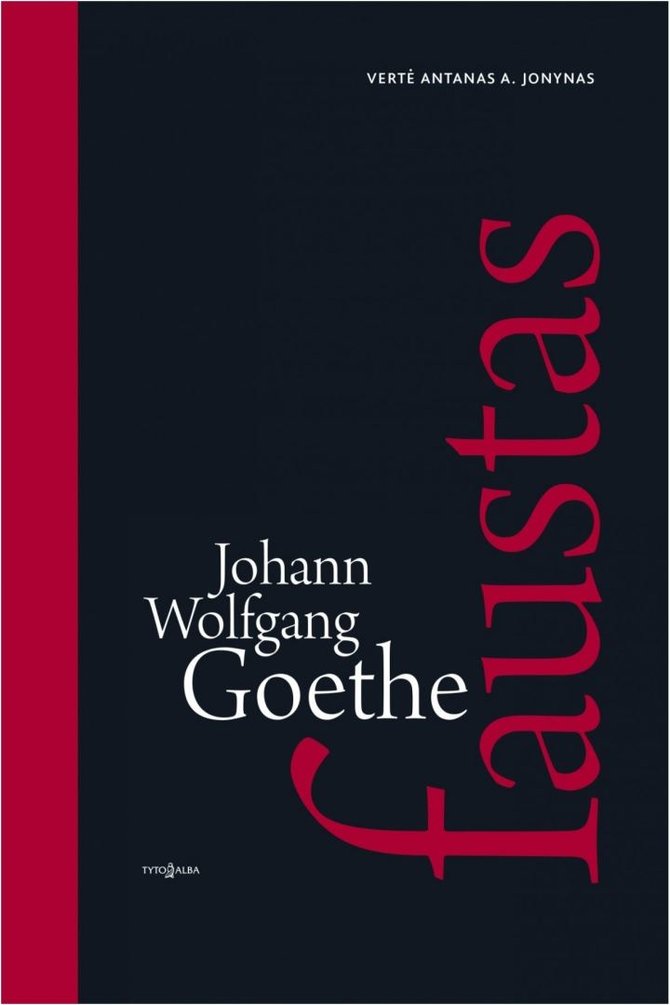 Knygos viršelis/Johanas Wolfgangas Goethe „Faustas“