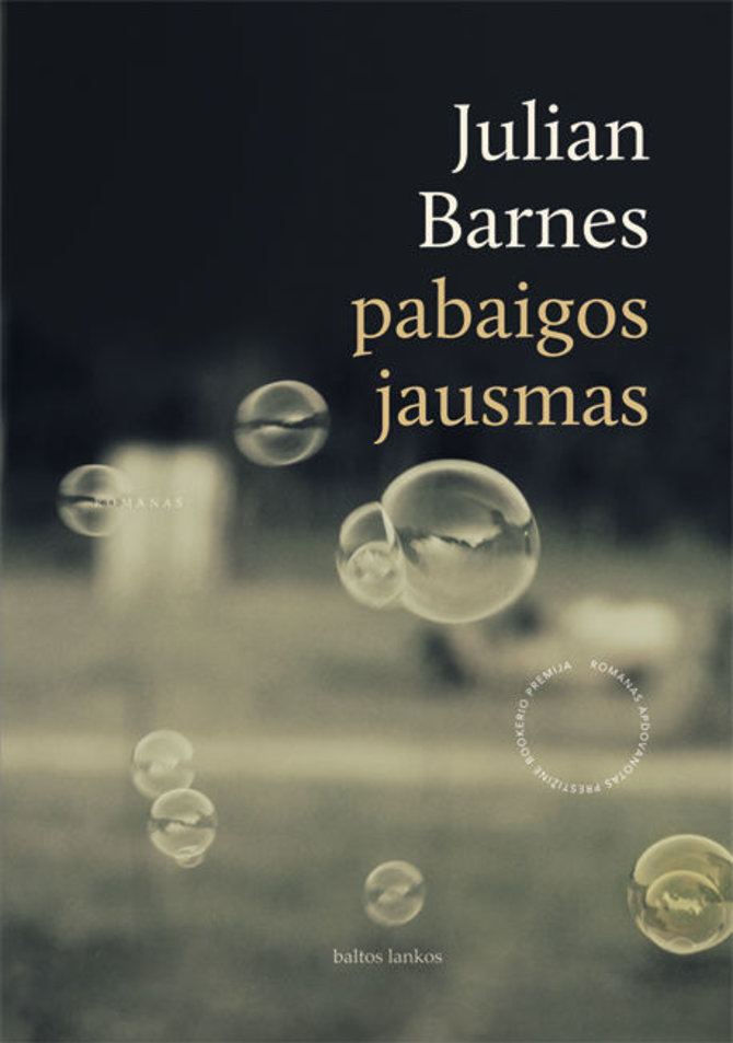 Knygos viršelis/Julian Barnes „Pabaigos jausmas“