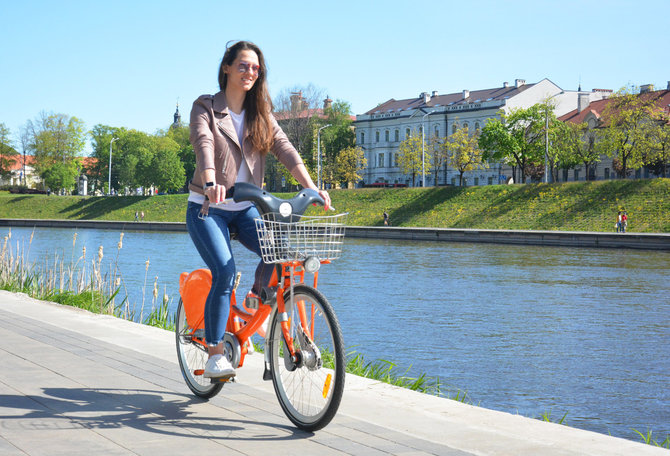 „Cyclocity Vilnius“ dviračiai mieste rieda jau 8-tą sezoną _