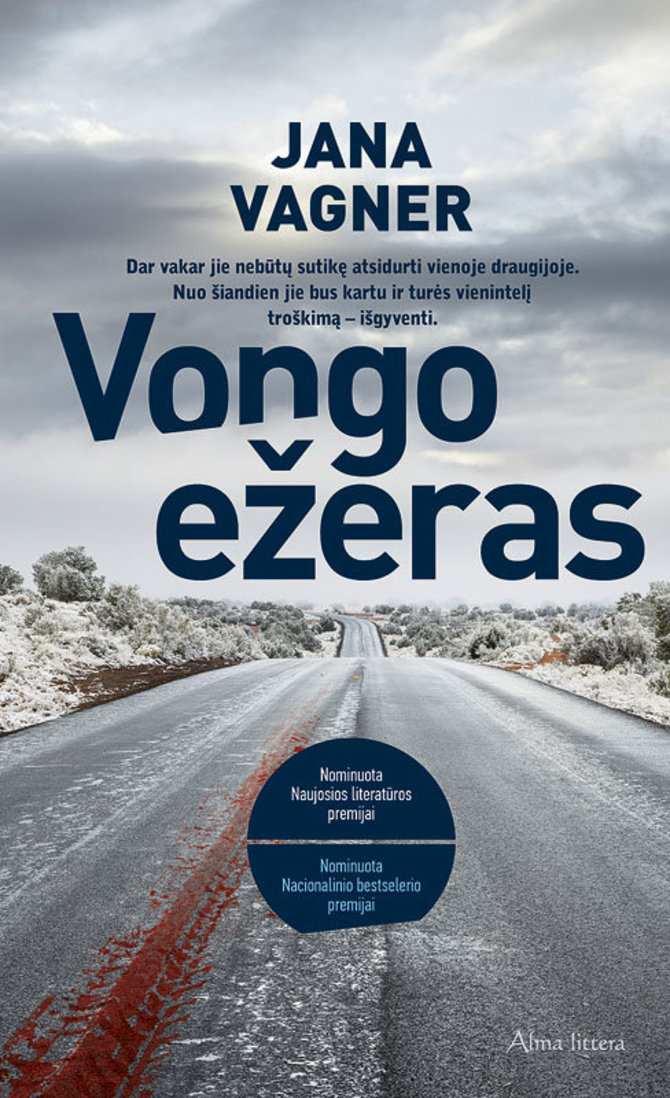 Knygos viršelis/Jana Vagner „Vongo ežeras“