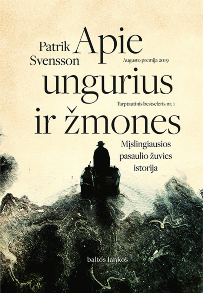 Knygos viršelis/Patrikas Svenssonas „Apie ungurius ir žmones“