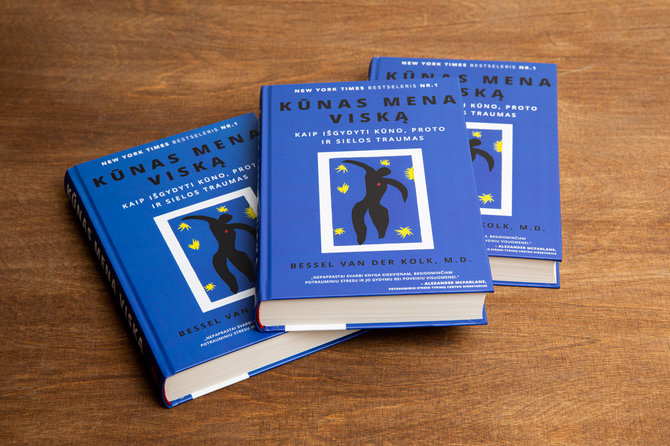 Knygos viršelis/Besselis Van Der Kolkas „Kūnas mena viską: kaip išgydyti kūno, proto ir sielos traumas“