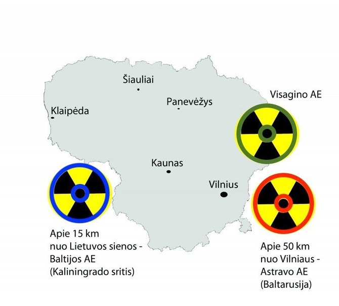 Artūro Zuoko nuotr./Žemėlapis