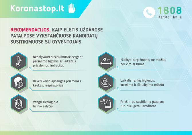 SAM nuotr./Kandidatų susitikimai su gyventojais uždarose patalpose