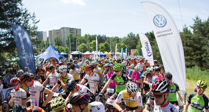 Organizatorių nuotr./„Volkswagen MTB dviračių maratonų taurės“ etapas