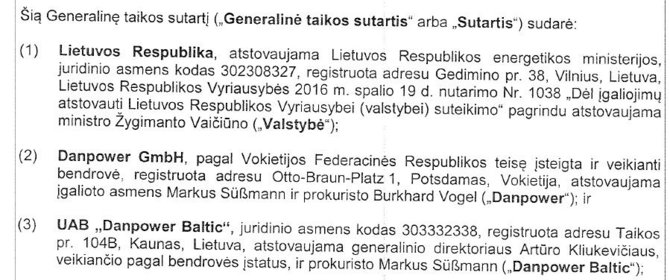 15min nuotr./Taikos sutartis tarp Lietuvos Respublikos, Vokietijos ir Lietuvos įmonių