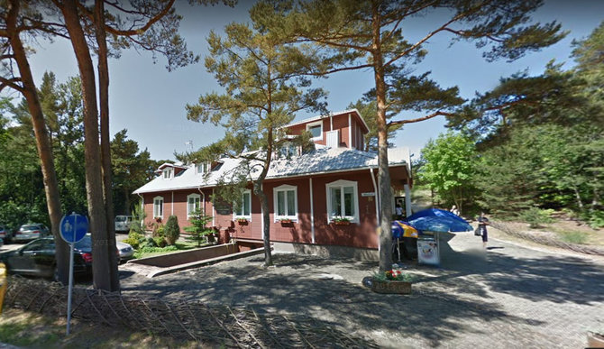 Google Street View nuotr. /Viešbutis „Vasaros Ambasada“, esantis Palangos Meilės alėjoje