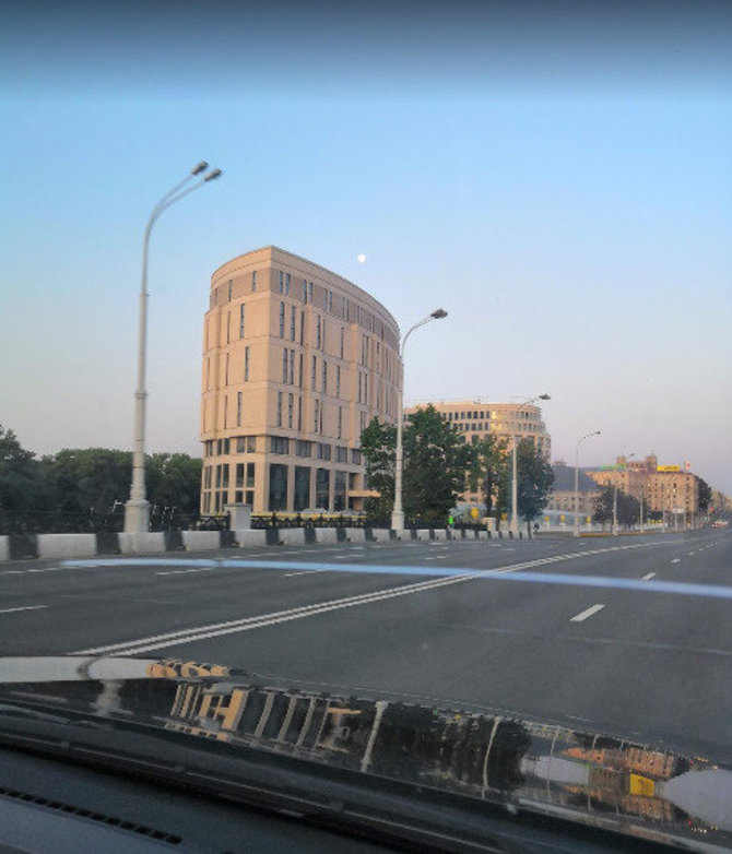 Google maps nuotr./„Kempinskio“ viešbučio projektas Minske