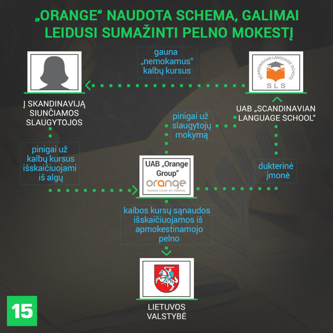 Austėjos Usavičiūtės/15min iliustracija/Mechanizmas, kuris galbūt leido susimažinti pelno mokestį Lietuvoje