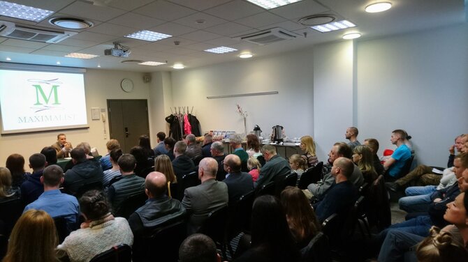 Užsakovo nuotr./M.G. Maksimaliečio knygos „Totali Blaivybė ar Totali Kontrolė“ pristatymas  Vilniuje