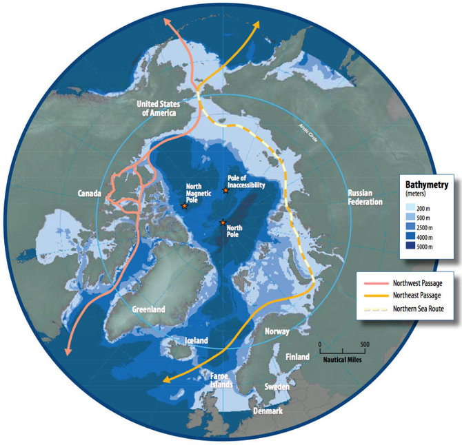 „Wikipedia.org“ nuotr./Šiaurės jūrų kelias