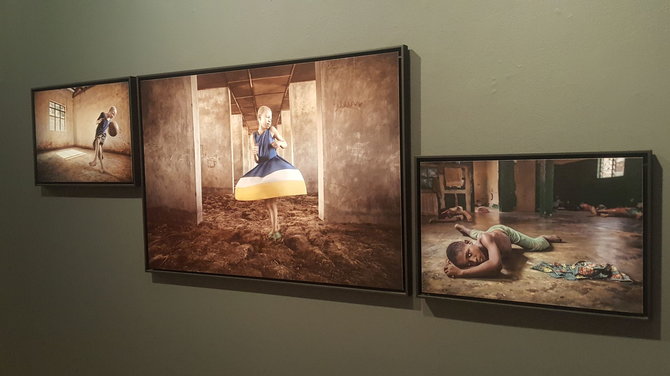 Eglės Krištopaitytės nuotr./Anos Palacios nuotraukos galerijoje Madride