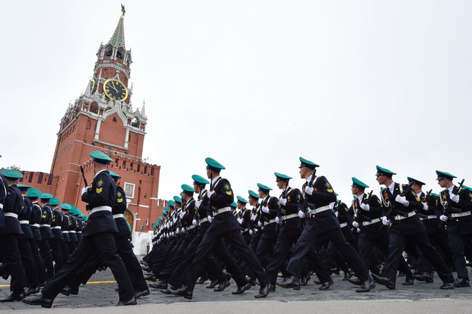 AFP/„Scanpix“ nuotr./Pergales dienos minėjimas Maskvoje