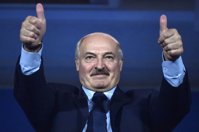 AFP/„Scanpix“ nuotr./Aliaksandras Lukašenka