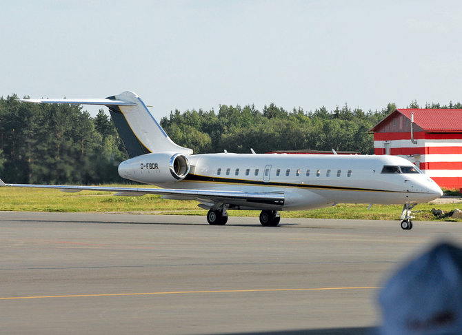 „Scanpix“ nuotr./Bombardier Global Express