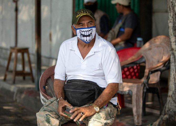 AFP/„Scanpix“ nuotr./Nikaragvos gyventojas