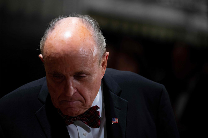 AFP/„Scanpix“ nuotr./Rudy Giuliani