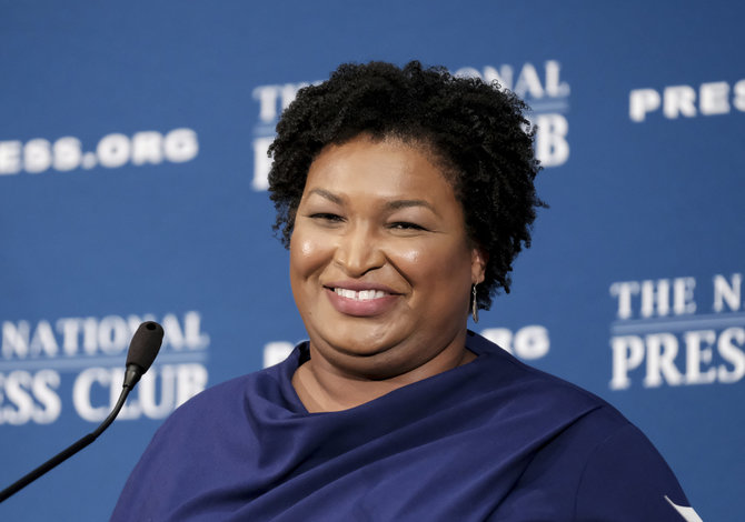 „Scanpix“/AP nuotr./Stacey Abrams