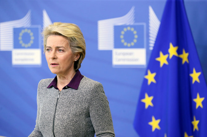 „Reuters“/„Scanpix“ nuotr./Ursula von der Leyen