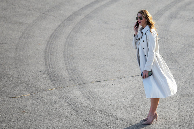 „Reuters“/„Scanpix“ nuotr./Hope Hicks