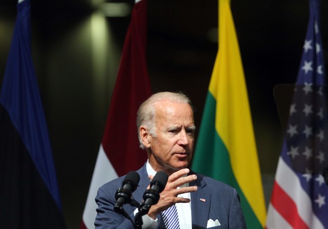 AFP/„Scanpix“ nuotr./Joe Bidenas