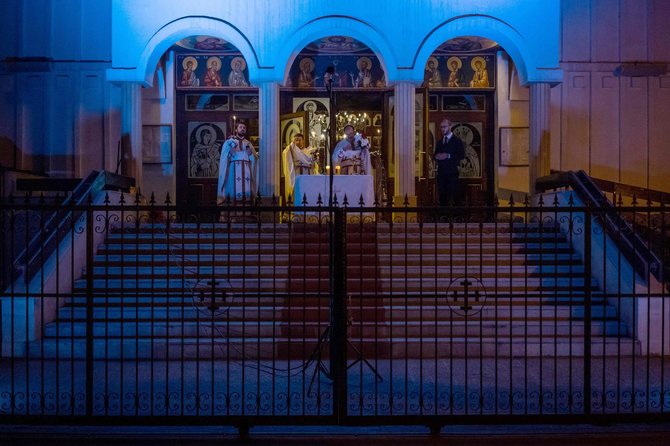 AFP/„Scanpix“ nuotr./Stačiatikių bažnyčia Bukarešte
