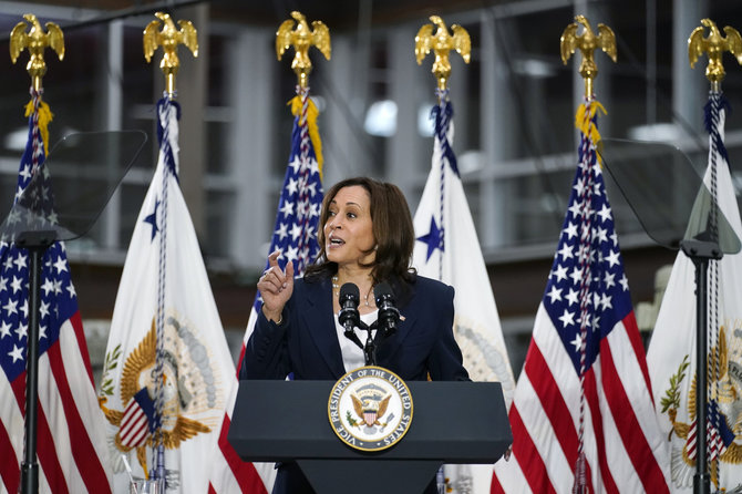 „Scanpix“/AP nuotr./Kamala Harris