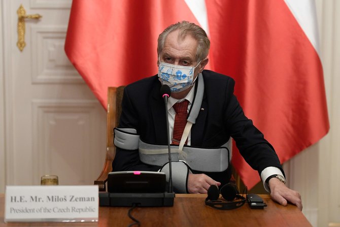 AFP/„Scanpix“ nuotr./Milošas Zemanas