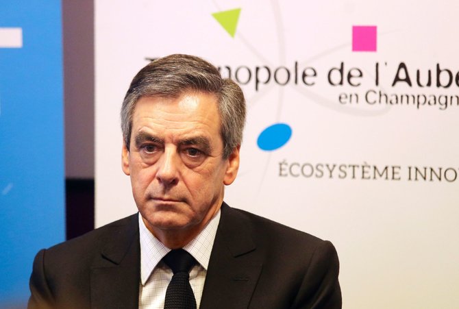 AFP/„Scanpix“ nuotr./François Fillonas