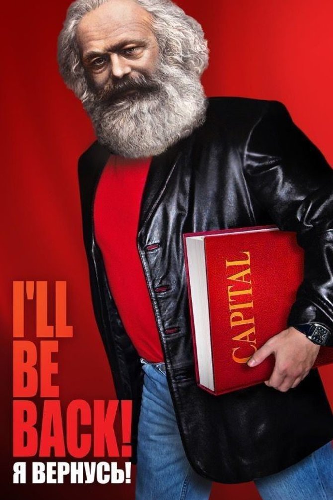Facebook nuotr./Komunistų partijos rinkiminės kampanijos plakatas
