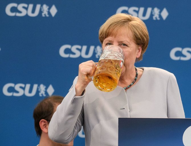 dpa/Angela Merkel Miunchene