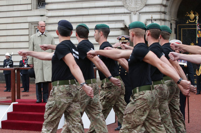 AFP/„Scanpix“ nuotr./Princas Philipas oficialiai baigė eiti savo karališkąsias pareigas