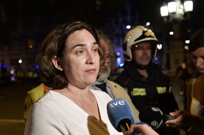 AFP/„Scanpix“ nuotr./Barselonos merė Ada Colau