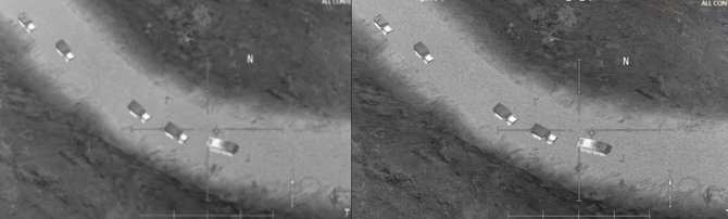 Nuotrauka iš soc. tinklų/Rusijos gynybos ministerija JAV ir IS bendradarbiavimą įrodinėja nuotraukomis iš kompiuterinio žaidimo