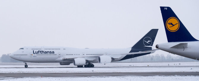 AFP/„Scanpix“ nuotr./Lėktuvas „Boeing 747-800“