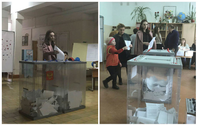 „Reuters“/„Scanpix“ nuotr./Balsavimas Ust Džegutoje