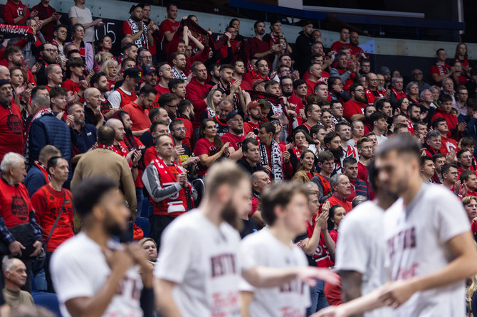 Roberto Riabovo / BNS nuotr./FIBA Čempionų Lyga: Vilniaus „Rytas“ – Sombathėjaus „Falco“