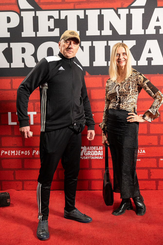 Roberto Riabovo / BNS nuotr./Filmo „Pietinia kronikas“ premjera