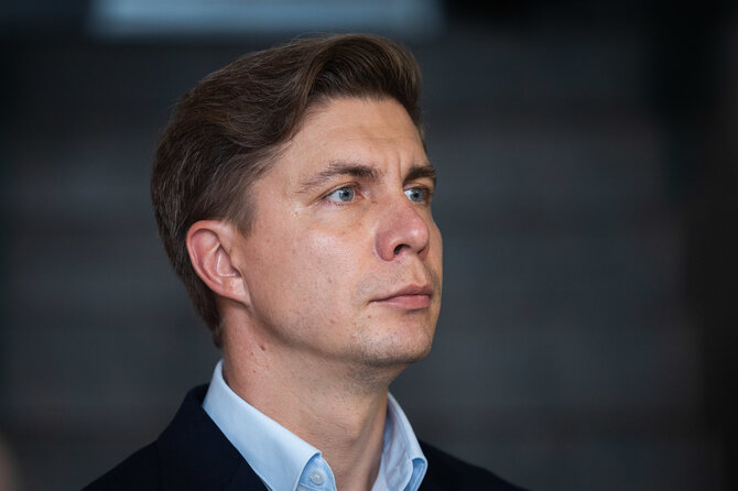 Roberto Riabovo / BNS nuotr./Mindaugas Sinkevičius