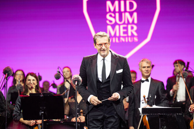 Roberto Riabovo / BNS nuotr./Violetos Urmanaos ir Alfredo Nigro koncertas „Midsummer Vilnius“ festivalyje