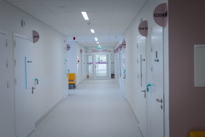 Roberto Riabovo / BNS nuotr./Santaros klinikų vaikams atidarymas
